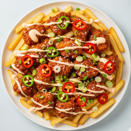 Salt N' Chilli Chicken Loaded Fries 